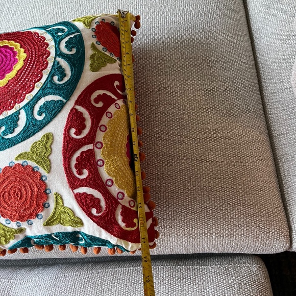 Clean; Beautiful and Bright Accent Pillow - Picture 3 of 3